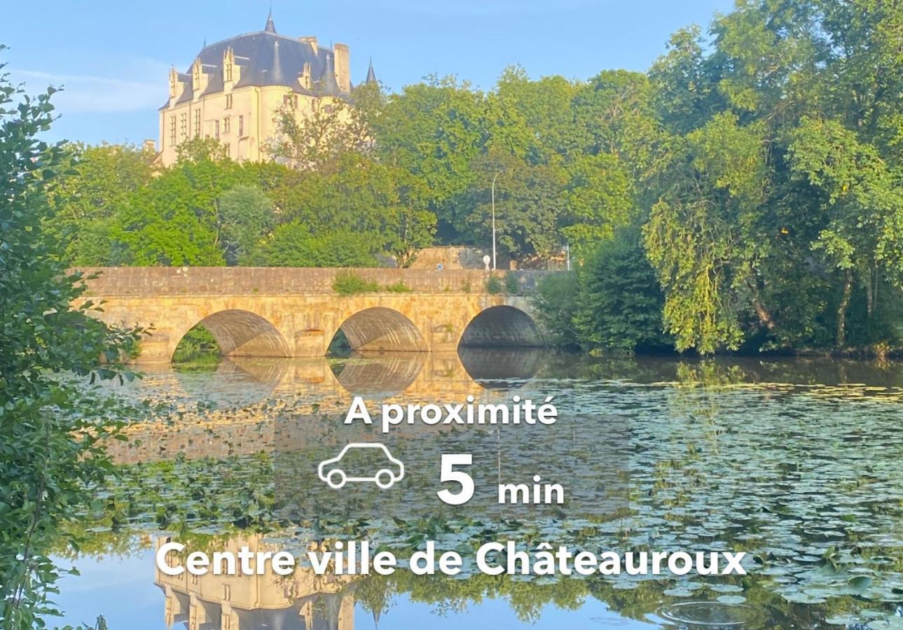 Apartament Le Haussmann ⸱ Stationnement Gratuit ⸱ Fibre Déols Zewnętrze zdjęcie
