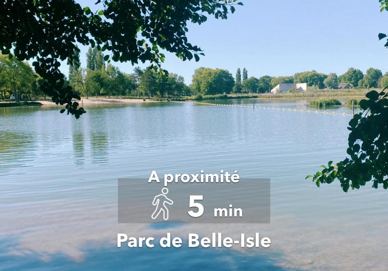 Apartament Le Haussmann ⸱ Stationnement Gratuit ⸱ Fibre Déols Zewnętrze zdjęcie